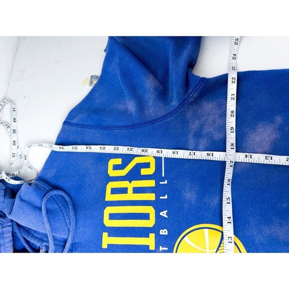 Golden State Warriors NBA Hoodie XLarge Blue Cotton/Polyester - Picture 5 of 5